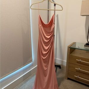 Katie May Light Pink Maxi Dress